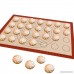 Bluedrop Silicone Baking Mats Pastry Mats Macaron Baking Sheets Pizza Liners FDA Non Stick Doughing Mats 15.2 x 23 Inch - B01N4VLW5S